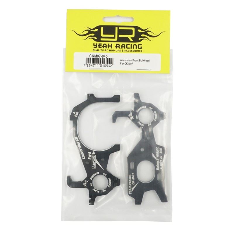 Yeah Racing Aluminium Front Bulkhead For CK-M07