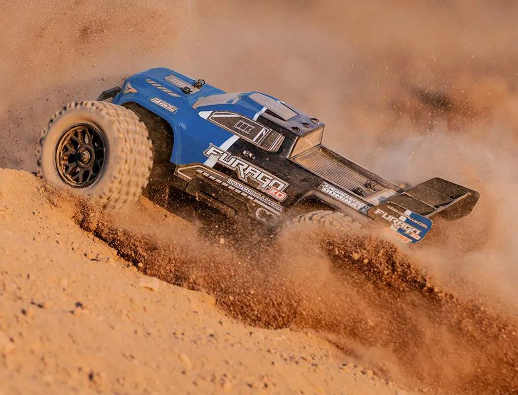 Corally Furago Xd Rtr Truck - Blue