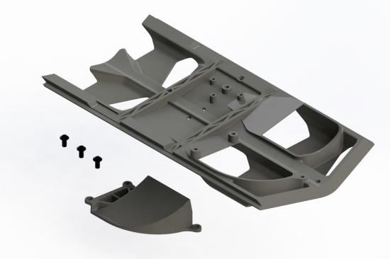 Arrma Large Bent Body Clip (Black) (4Pcs)