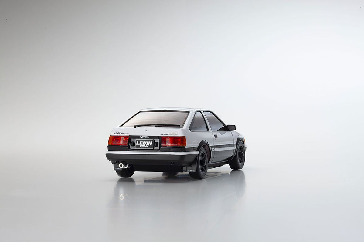Mini-Z Awd Toyota Corolla Levin Ae86 White-Black (Ma020N-L/Kt531P)
