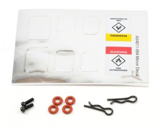 AXIAL Exterior Detail Parts Tree Chrome