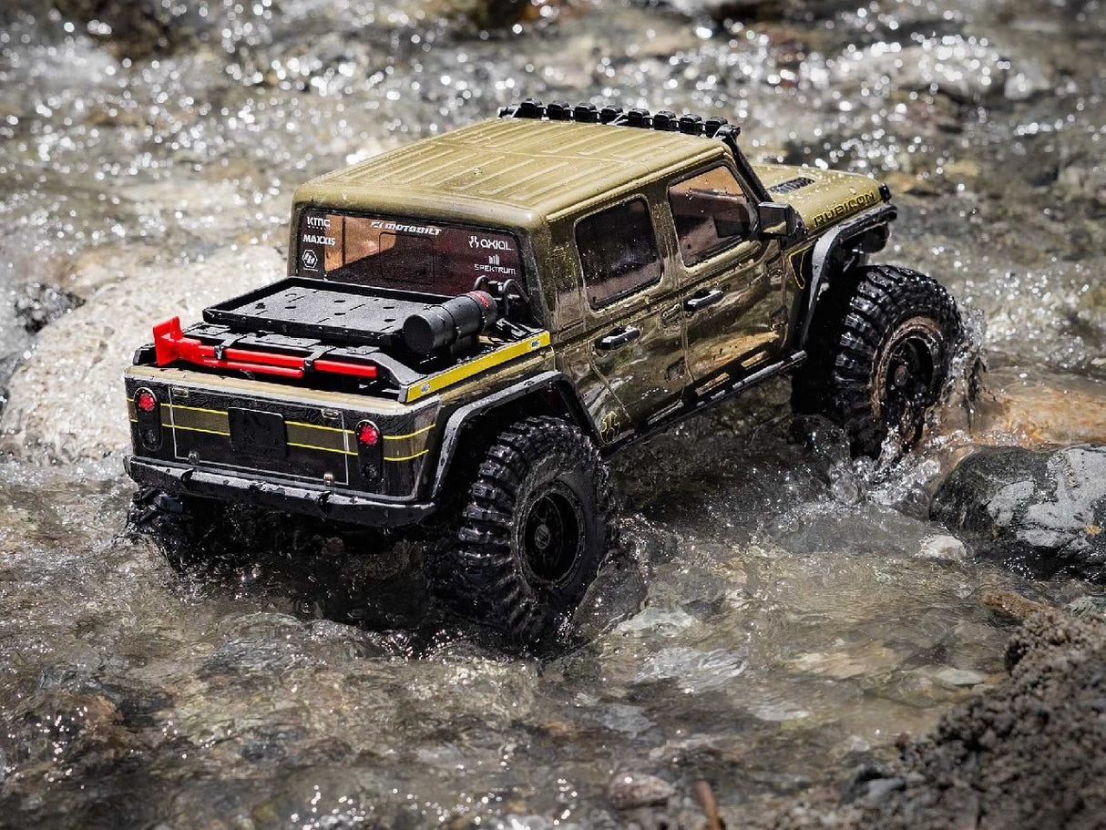 Axial 1/10 Scx10 Iii Motobilt Waypoint Jeep Jt Gladiator 4X4 Rtr