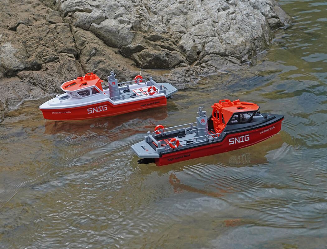 Heng Long Snig Rescue Rtr Boat Brushless 320Mm Length Black