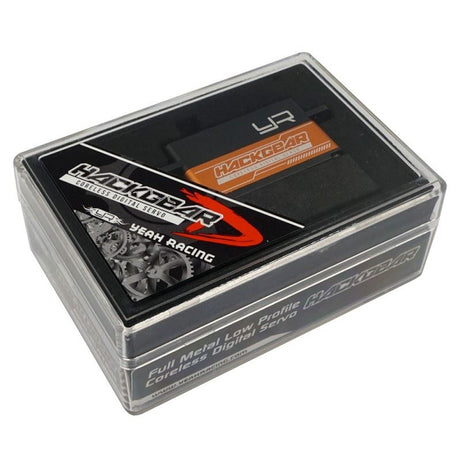 Yeah Racing Aluminum Case Low Profile Digital High Speed Coreless Servo For 1/10 RC Orange