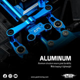 Yeah Racing Aluminum Main Shaft Bearing Holder Set for Tamiya TT02 Series