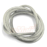 Yeah Racing 12AWG Transparent Wire 1m Silver