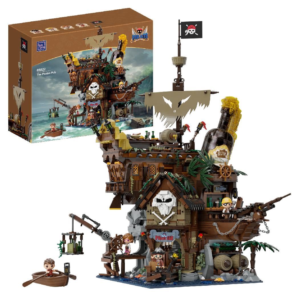 Pantasy The Pirates Pub Ship Building - 2814 Pcs