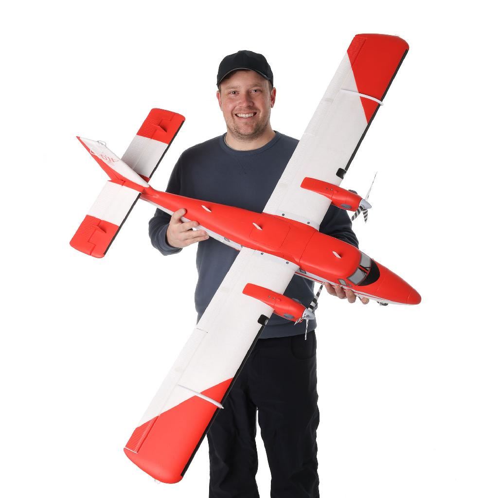 E Flite Dhc-6 Twin Otter 1.4M Bnf Basic With As3X+ And Safe Select