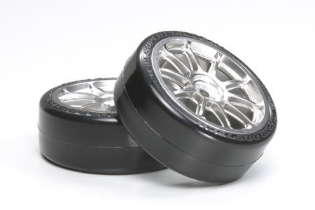 Tamiya 10-S Wheel W/Super Driftech Tire