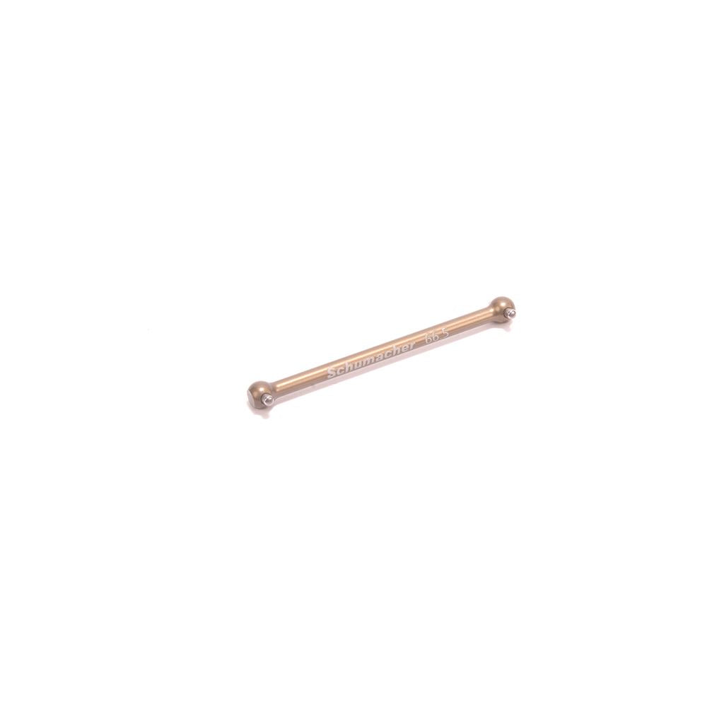 Alloy Front Centre Driveshaft (66.5) -Diff- Cat Pb