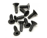 AXIAL Hex Socket Tap Flat Head M3x8mm Black (10)