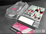 Bitty Design GT Seven20 190mm Clear Bodyshell