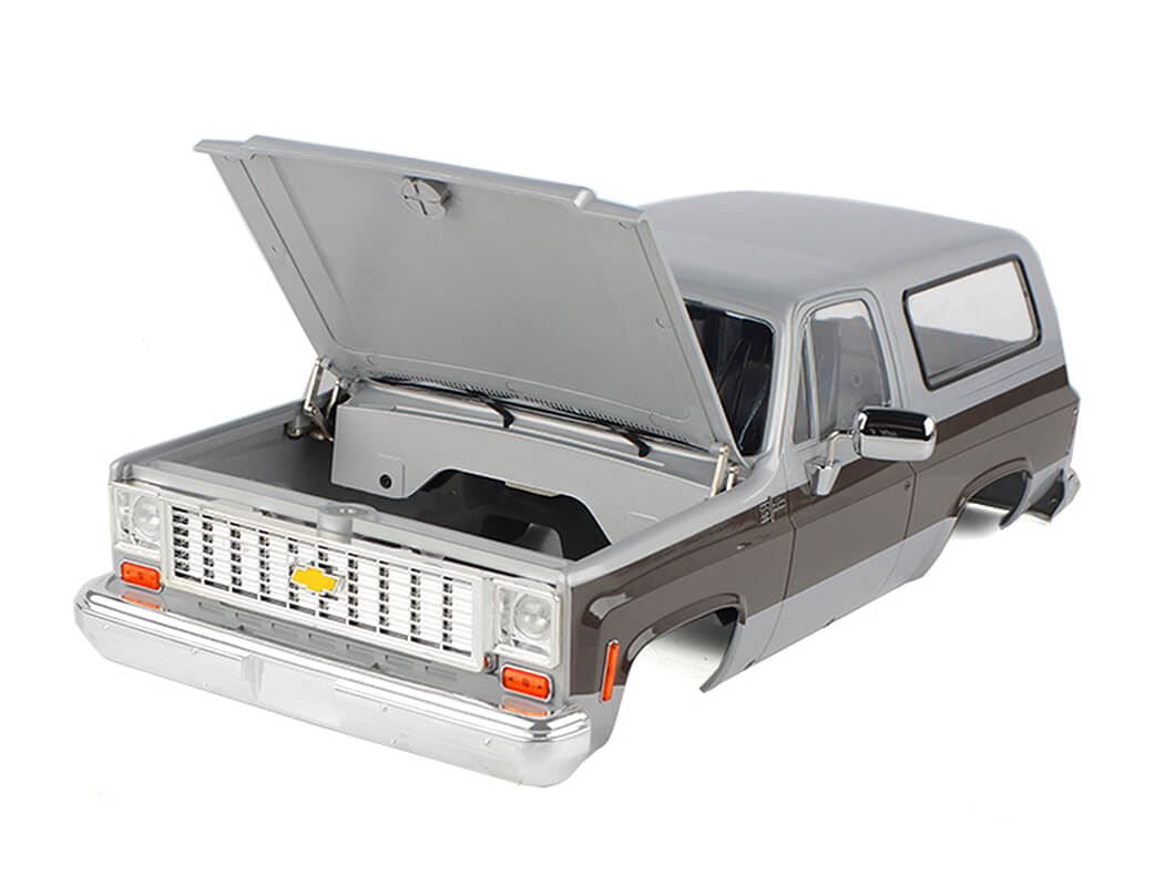 Rc4Wd Chevrolet Blazer Hard Body Complete Set (Silver/Grey