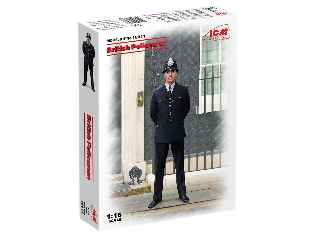 Icm British Policeman 1:16 Figure