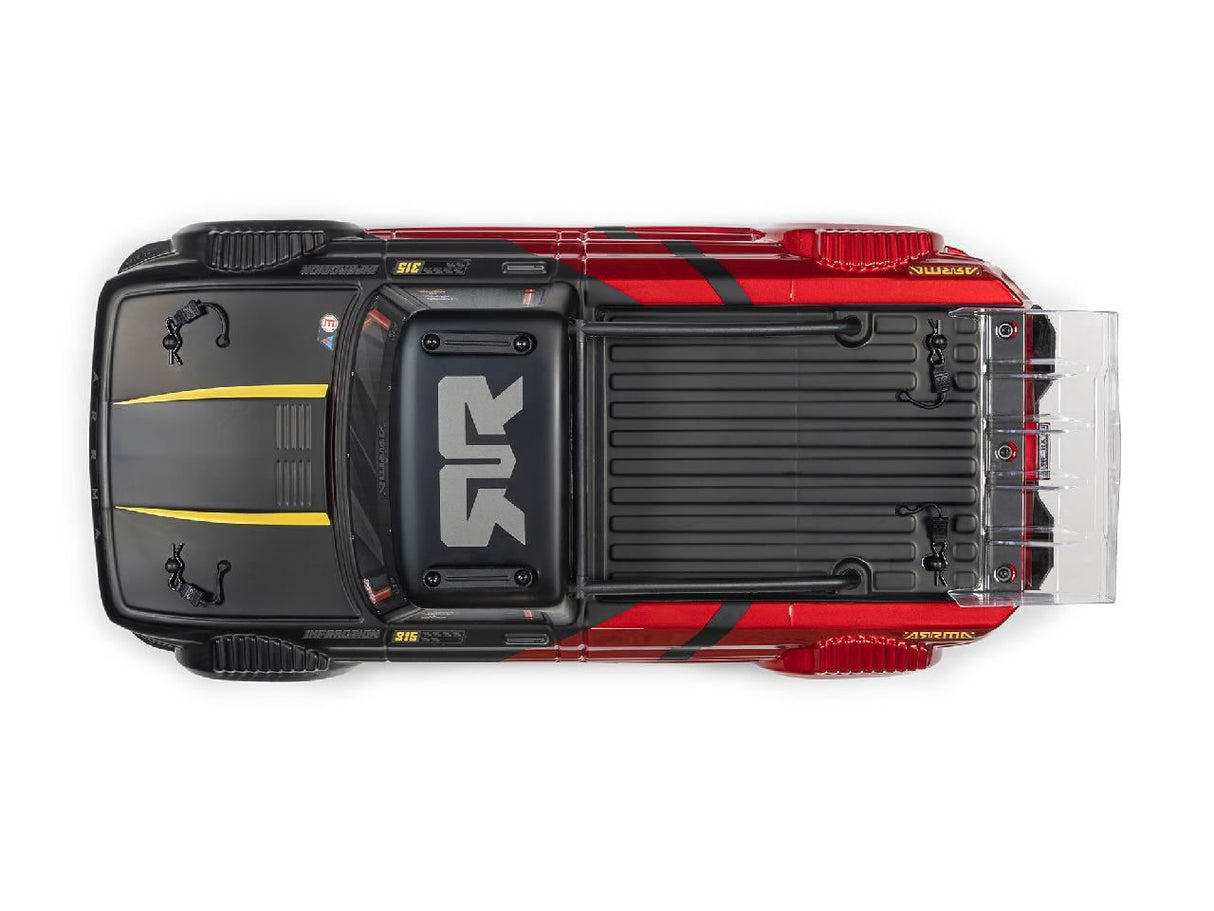 Arrma 1/8 Infraction 223S Dsc 4X4 Rtr Street Bash, Red/Black