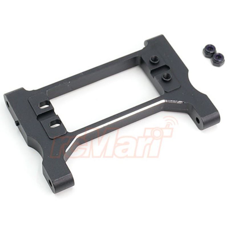 Yeah Racing Aluminium Servo Mount For Traxxas TRX-4 TRX-6 Black