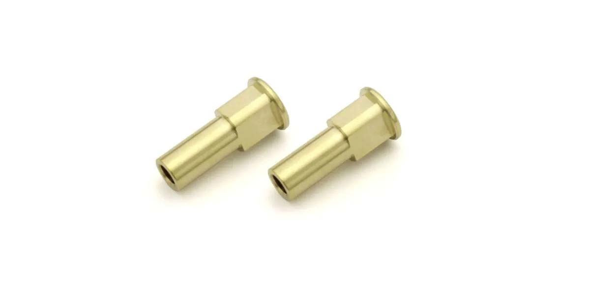 Brass Front Hub Carrier Spacer Set Inferno Mp10 - 1 Deg