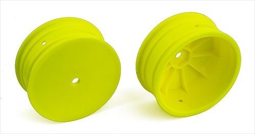 ASSOCIATED BUGGY WHEEL 12MM HEX 2.2" 4WD FRONT YELLOW B64