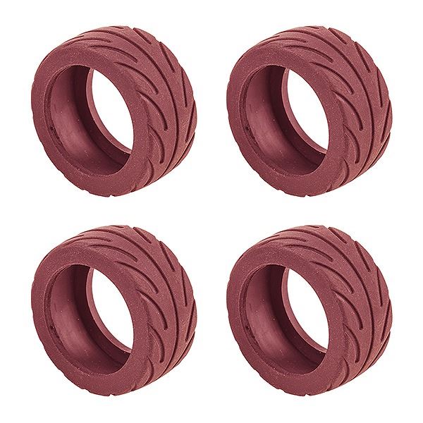 Team Associated Nano Sport Radial Tyres Red (4)