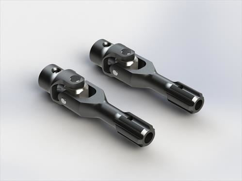ARRMA Steel Diff Outdrive Universal Joint Nero (2)
