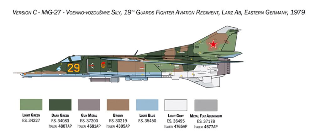 Italeri MiG-27 Flogger D