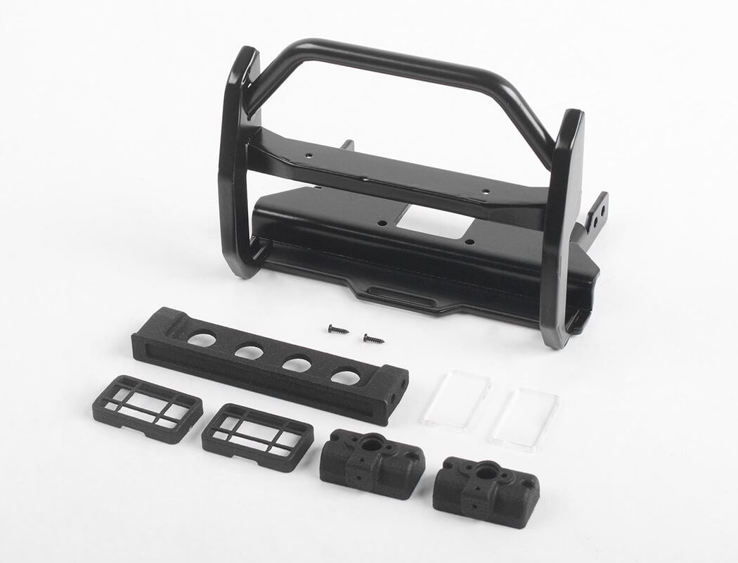 RC4WD WILD FRONT BUMPER W/FLOOD LIGHTS FOR TRAXXAS TRX-4 M-BENZ G-500