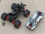 Arrma 1/16 Quake Grom 4X4 Rtr Monster Truck Red