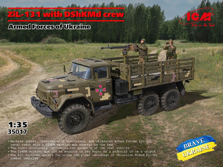 Icm Zіl-131 With Dshkmd Crew, Armed Forces Of Ukraine