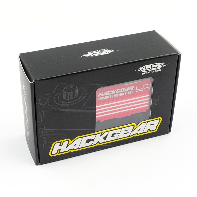 Yeah Racing Aluminium Hackgear Low Profile Digital High Speed Brushless Hv Servo For 1/10 Rc