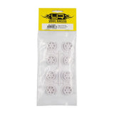 Yeah Racing Plastic Narrow Rim Set (Offset 0 +1 +2 +3) White For 1/28 AWD Mini-Z