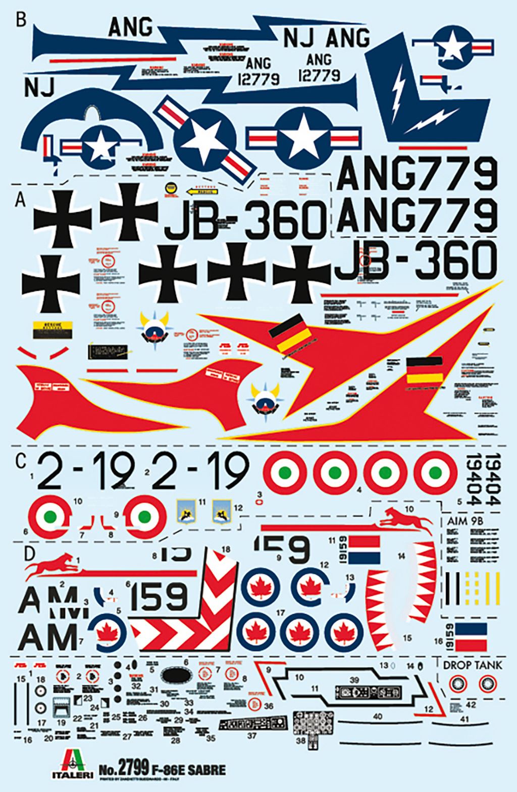 Italeri F-86E Sabre