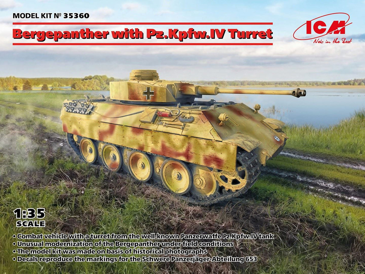 Icm Bergepanther With Pz.Kpfw.Iv Turret