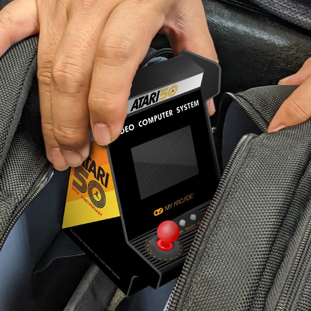 My Arcade (Parent) Atari Nano Player Pro 4.8In Portable Retro Arcade (75 Games in 1)