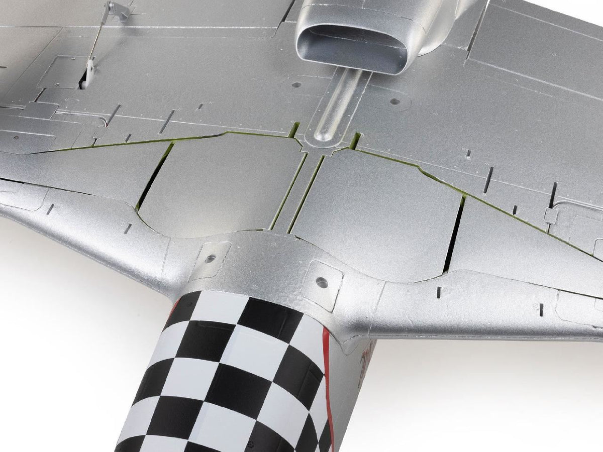 E Flite P-51D Mustang Inbig Beautiful Dollin 1.5M Bnf Basic With As3X+