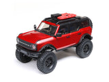 Axial 1/24 SCX24 2021 Ford Bronco 4WD Truck Brushed RTR, Red