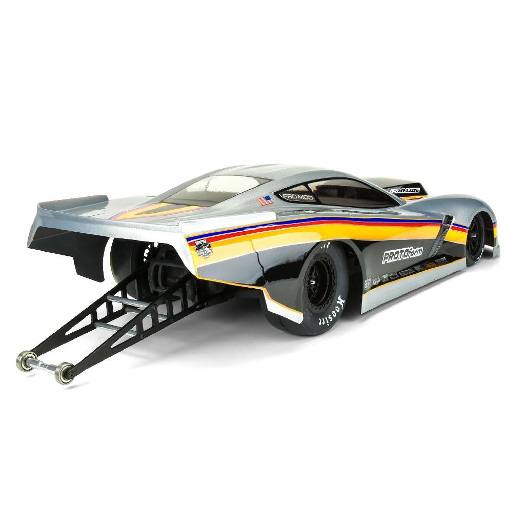 PRM 1/10 Chevrolet Corvette C7 Pro-Mod Clear Body: Drag Car