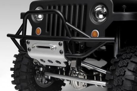 GMADE ALUMINIUM SKID PLATE SILVER FOR GS01 FRONT BUMPER