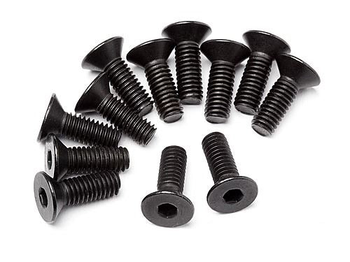 Maverick Flat Head Screw M4X12mm 12 Pcs