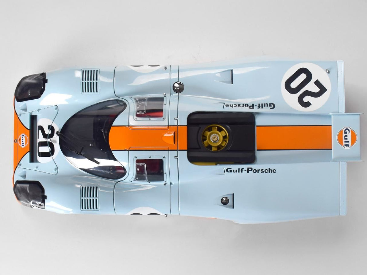 Ixo (Parent) Porsche 917 Kh #20 Gulf Livery 1/8 Scale Full Metal Kit
