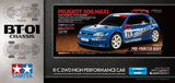 Tamiya Peugeot 306 Maxi With Blue Painted Body (Bt-01)