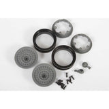 Axial 1.9 MW19 Beadlock Wheels - Gray (2pcs)