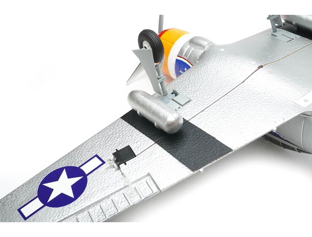 Mo-Fly A84 Silver/Orange 695Mm 6Ch 3D/6G With 6-Axis Gyro Rtf