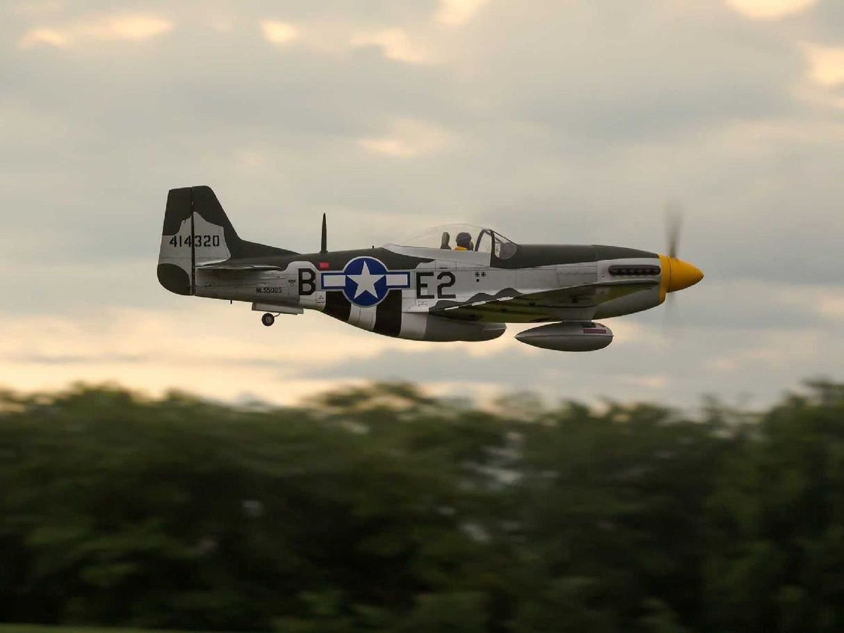Hangar 9 P-51D Mustang 20Cc Arf, 69.5In