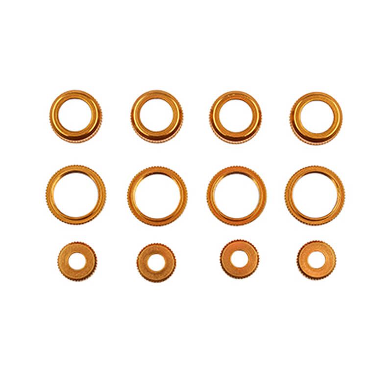 Associated Reflex 14B Classic 10Mm Alum. Shock Caps/Collars