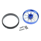 Pro 1/4 Pro-Spec Aluminum V2 Bead Front Wheel Blue/Blue (1): Pro