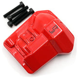 Yeah Racing Alloy Diff Cover For Traxxas TRX-4 Red