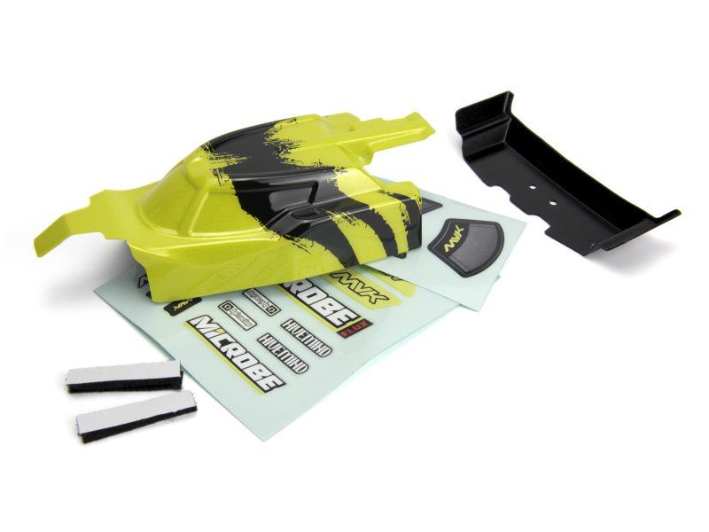 Top Notch 1/24Th Buggy Body (Yellow)