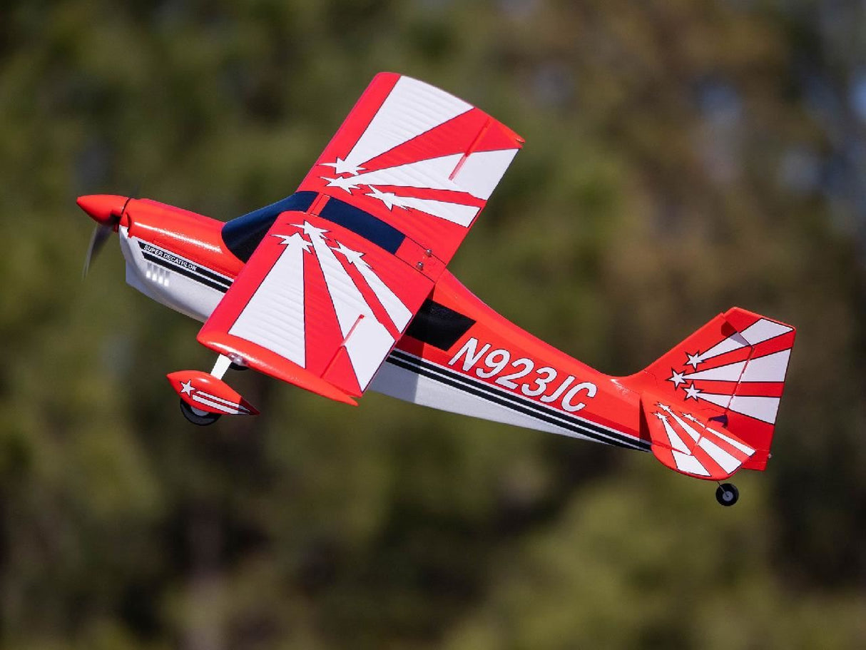 E Flite Super Decathlon 1.2M Bnf Basic With As3X+ And Safe Select