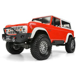 Proline 1/10 1973 Ford Bronco Clear Body 12In (305mm) Wheelbase Crawl