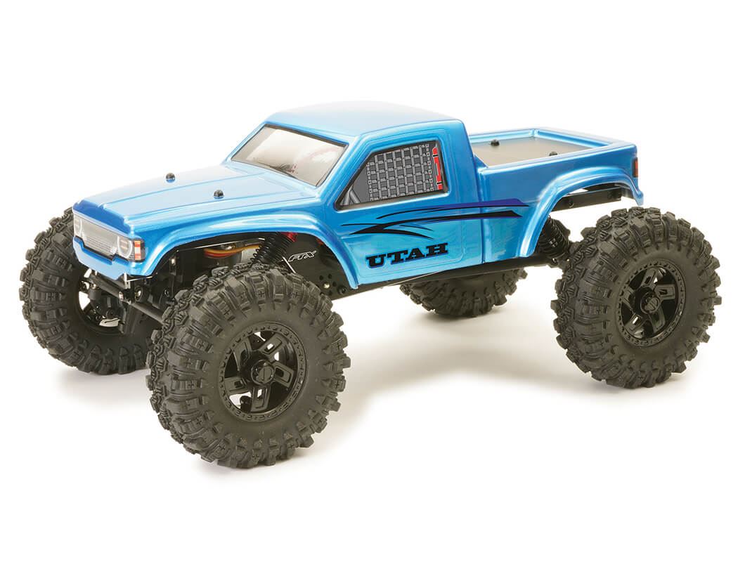 FTX UTAH 1 18 BRUSHLESS COMPETITION LOW PROFILE RTR CRAWLER - BLUE